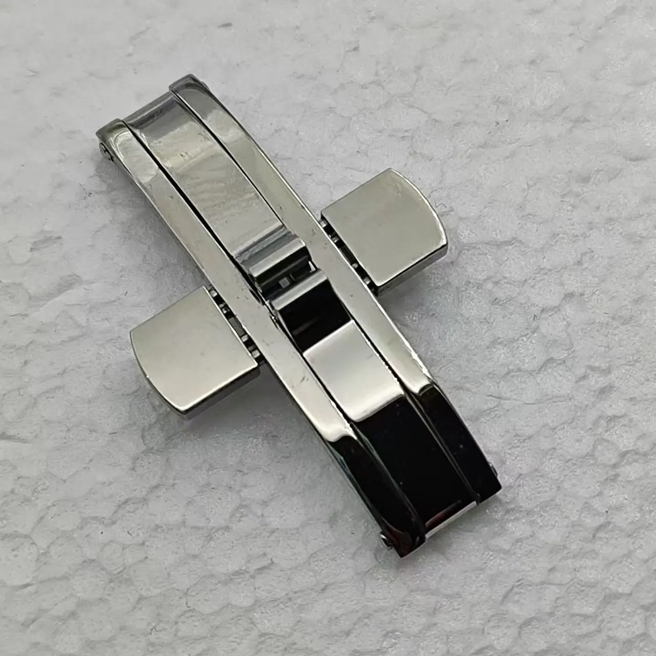 

Watch accessories all steel buckle double press butterfly buckle T41T91T97T035 steel strap buckle connection buckle watch chain