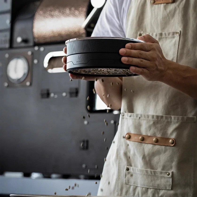 newGrading Master Bean Sieve Plate Coffee Bean Sieve Filter, Stainless Steel Bean Sieve Plate Filter