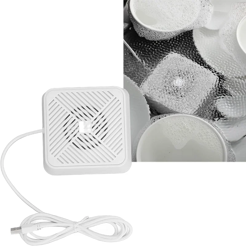 Ультразвуковая USB-посудомоечная машина, портативная USB-стиральная машина, очиститель, инструменты для мытья посуды, фруктов, овощей, турбо-мойка для