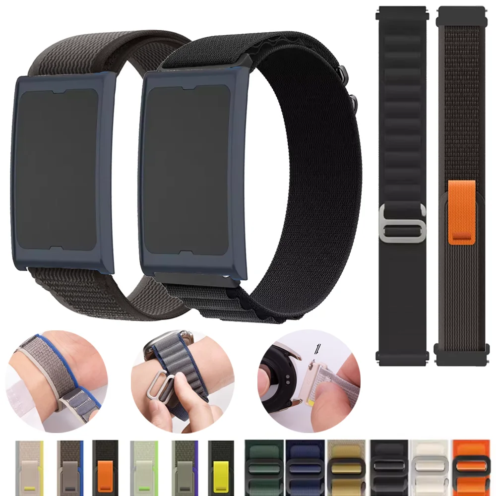 22mm watch Straps Trail Alpine loop band for Amazfit Helio Sport Nylon Brecelet Correa for Helio/Balacne/Cheetah Pro/BIP 6 strap