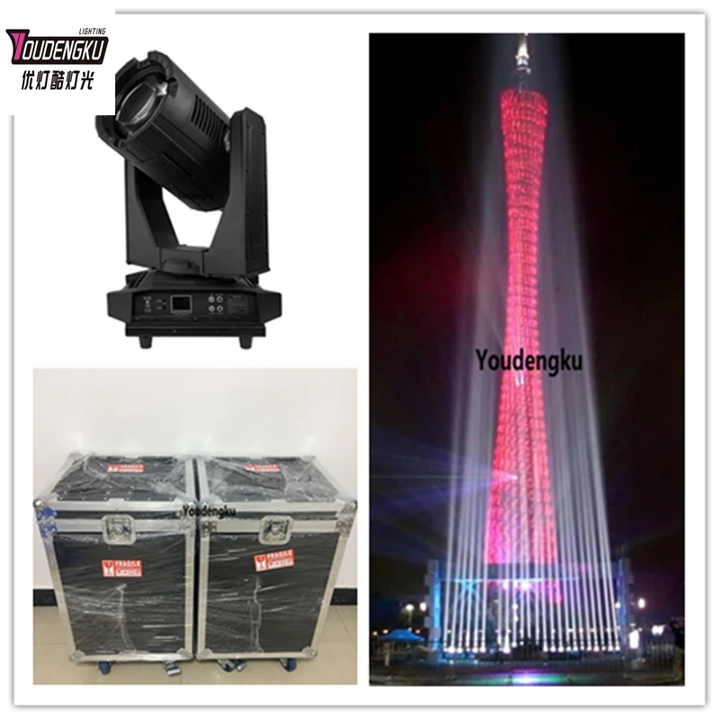 

2 pieces with flightcase IP65 Waterproof 350W Sharpy Beam Moving Head Lights Outdoor Stage Park Sky Beam