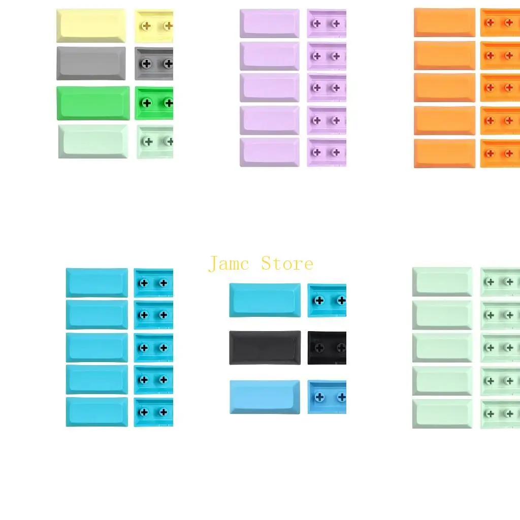 

LX0B Blank Keycaps Replacement for Mechanical Keyboard DSA Keycap Blanks