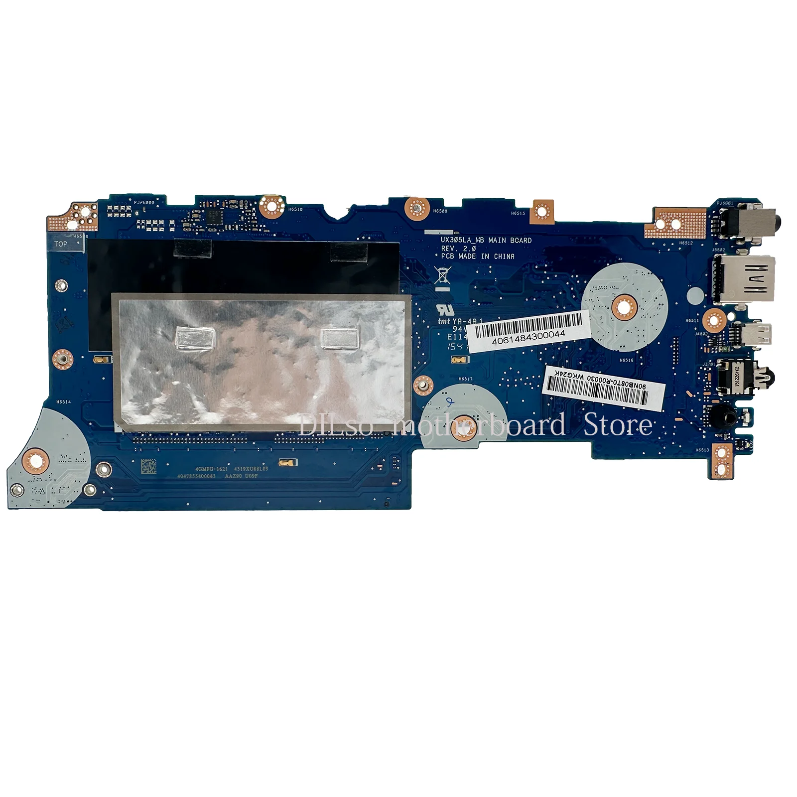 Imagem -03 - Kefu-motherboard Adequado para Asus Zenbook Ux305la _ mb Ux305l Ux305 i3 I55200u I7-5500u 4g 8g Teste 100