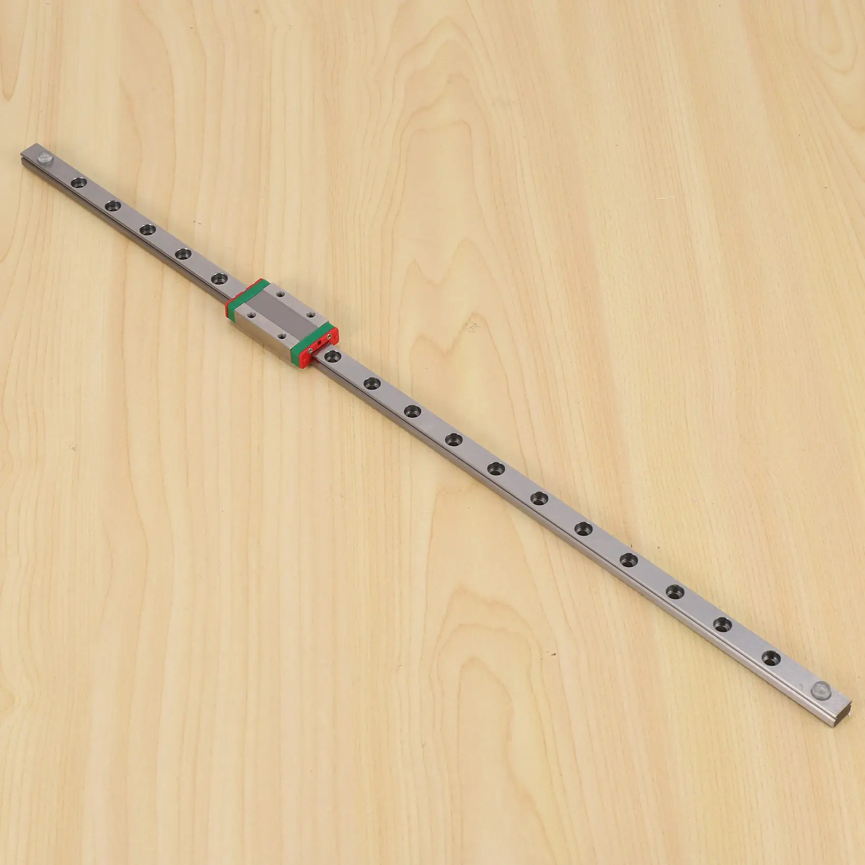 1Pcs 9mm Linear Guide Miniature Rail MGN9 400mm Linear Rail and 1 Pcs MGN9H Miniature Rail Slider DY