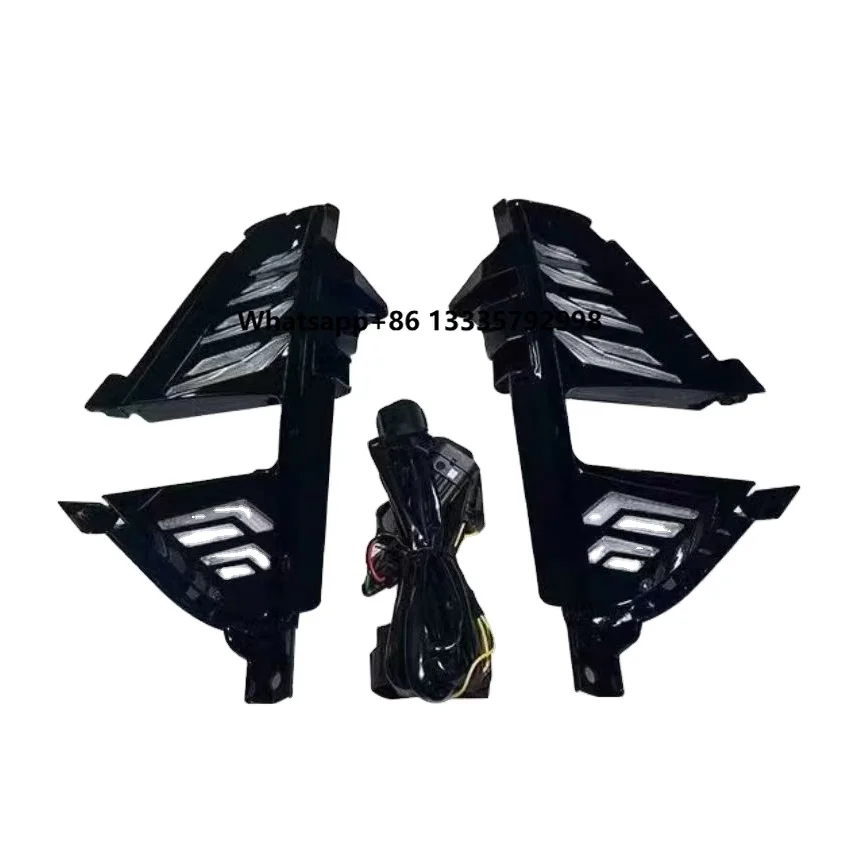 

2PCS Car Fog Light Compatible for BYD DENZA D 9 LED Fog Covers Daytime Running Lights Car Front Bumper Fog Lamp