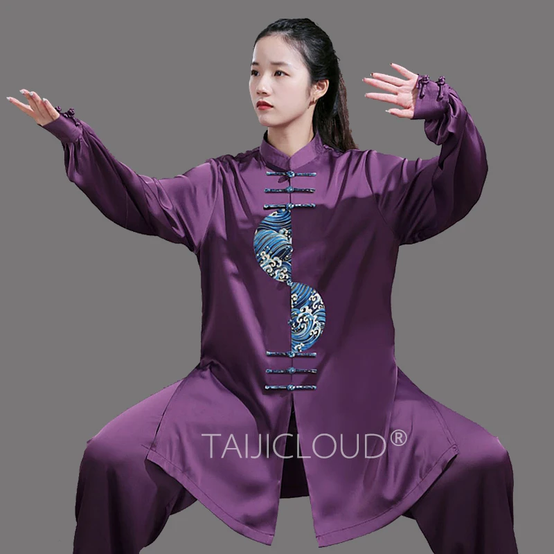 

Tai Chi Costumes for Men and Women, Martial Arts Performances, Practice Suits, Spring and Autumn