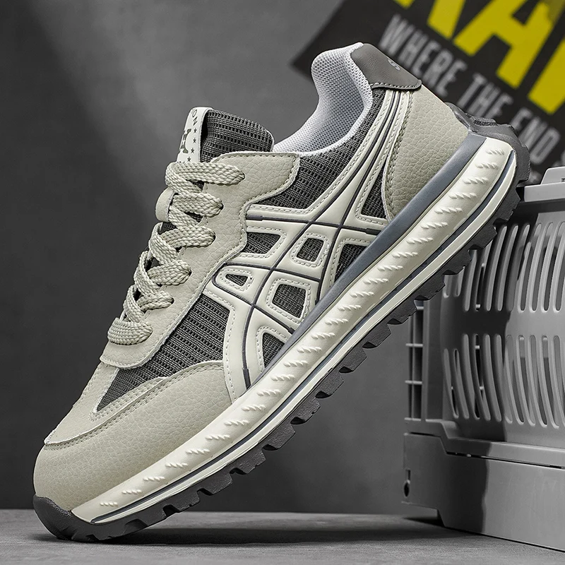 

Новинка 2023 года, удобная повседневная мужская обувь, летние универсальные кроссовки с дышащей сеткой для спорта и отдыха Forrest Gump для бега, студенческие кроссовки