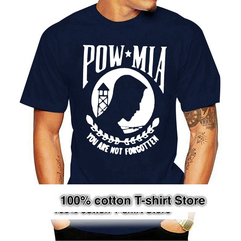 Черная футболка Rothco US Army Marines USMC USAF Military POW 6605