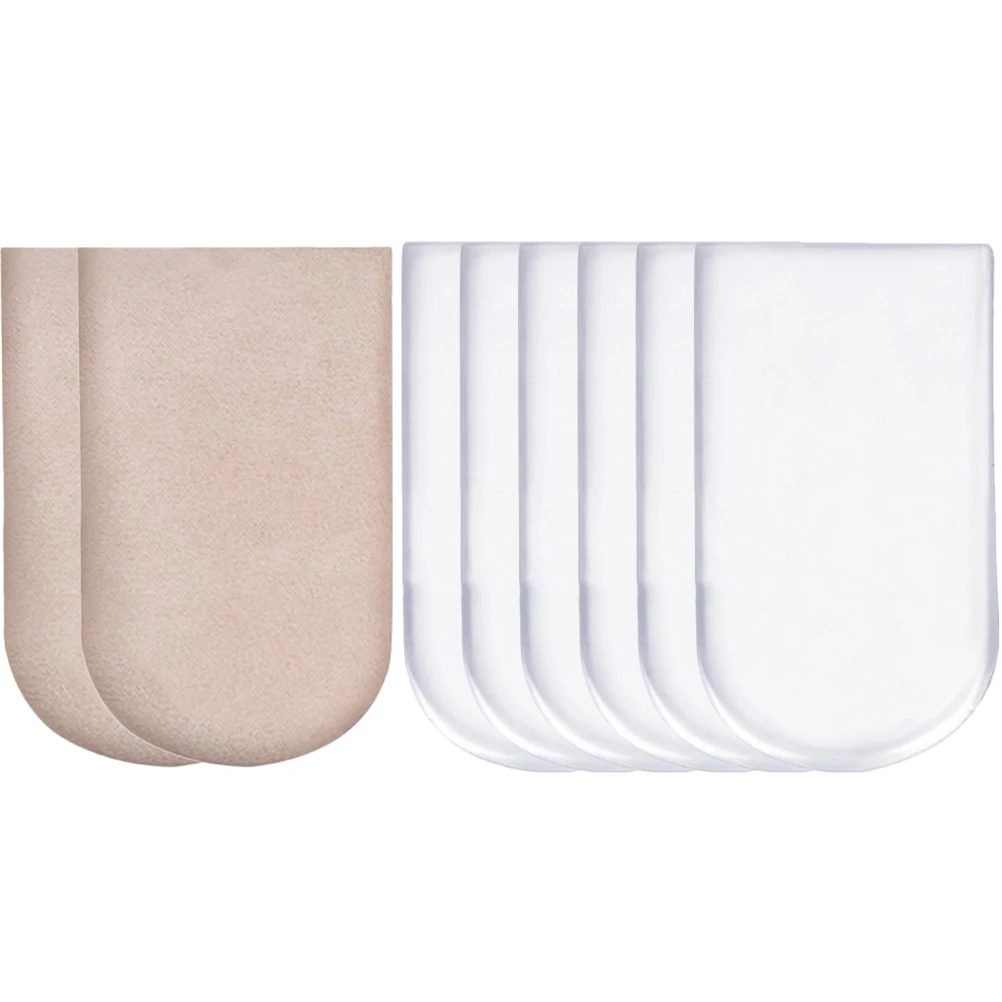 

Height Increase Insoles Gel Universal Half Size Heel Pad Lightweight Non Smell Adjustable Cushion Comfortable Invisible Shoe