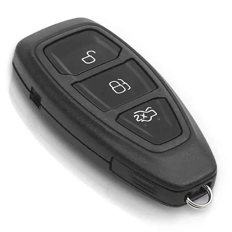 Voor Ford Autosleutel 3 Knoppen Voor Ford Focus C-Max Mondeo Kuga Fiesta Vervanging Slimme Afstandsbediening autosleutel Shell Case