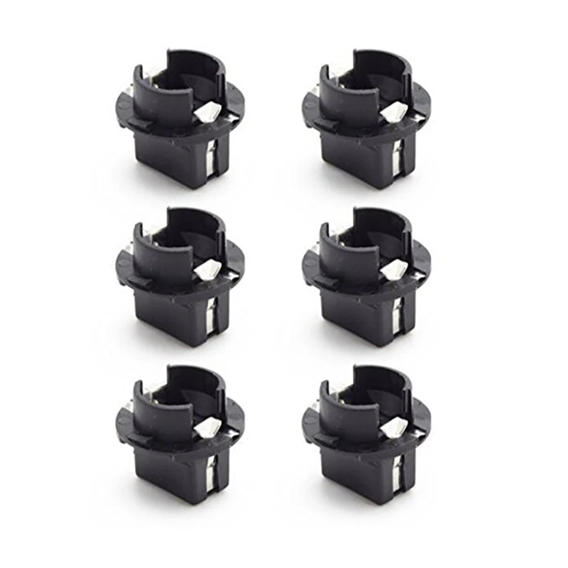 200Pcs T10-S1/V2 T5-S1/V2 T6.5-V2 B8.3D B8.4D B8.5D Car Light Socket Twist Lock Wedge Dash Light Base Twist Socket