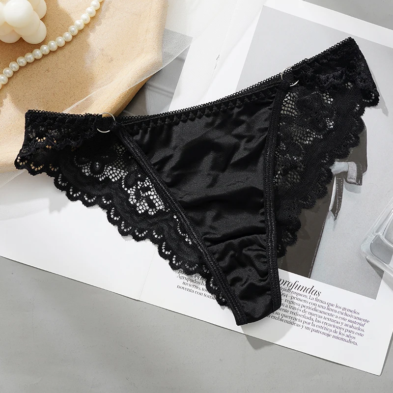 Lace Low Rise Panties Women Sexy Comfortable Underwear Breathable Female Fashion Underwear Lace Underpants Girls Panty