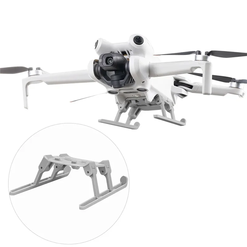 For DJI Mini 4 Pro Drone Gimbal Camera Lens Anti-Collision Protection Bracket Landing Gear Support Leg Heightening