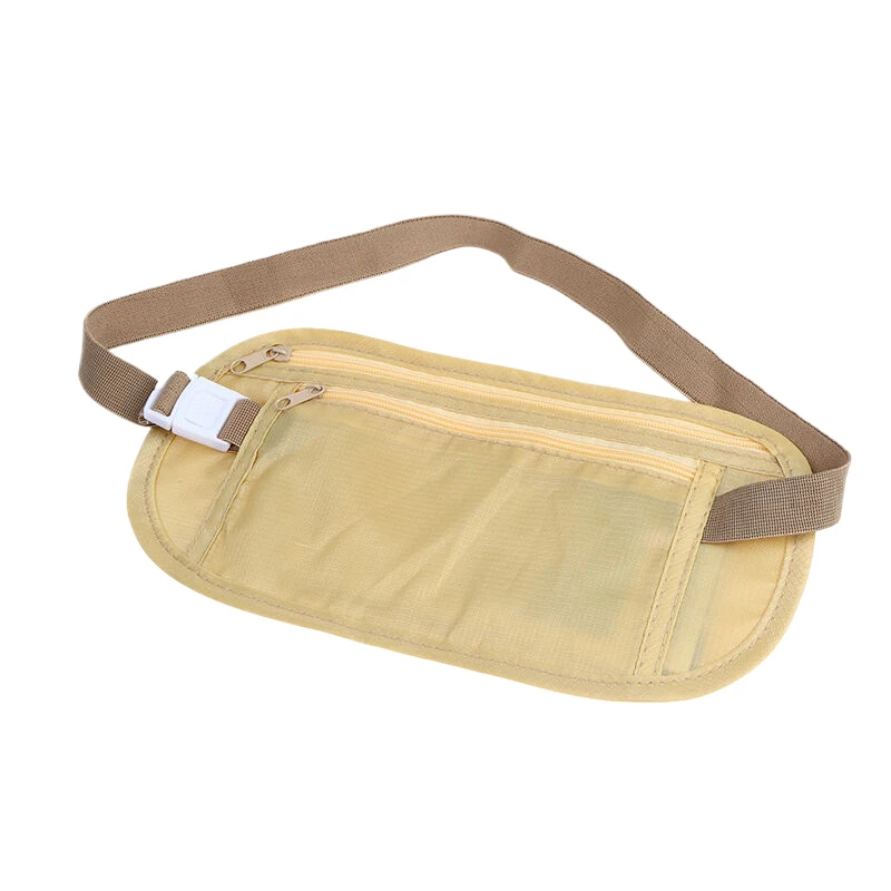 Universal Sports Waist Bag Money Belt - usage example