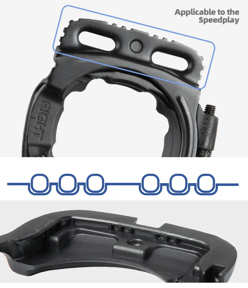 Stollenabdeckungen/Abdeckungen für Speedplay Zero, Pave/Light Action – Einzugsmodell – Detail 6