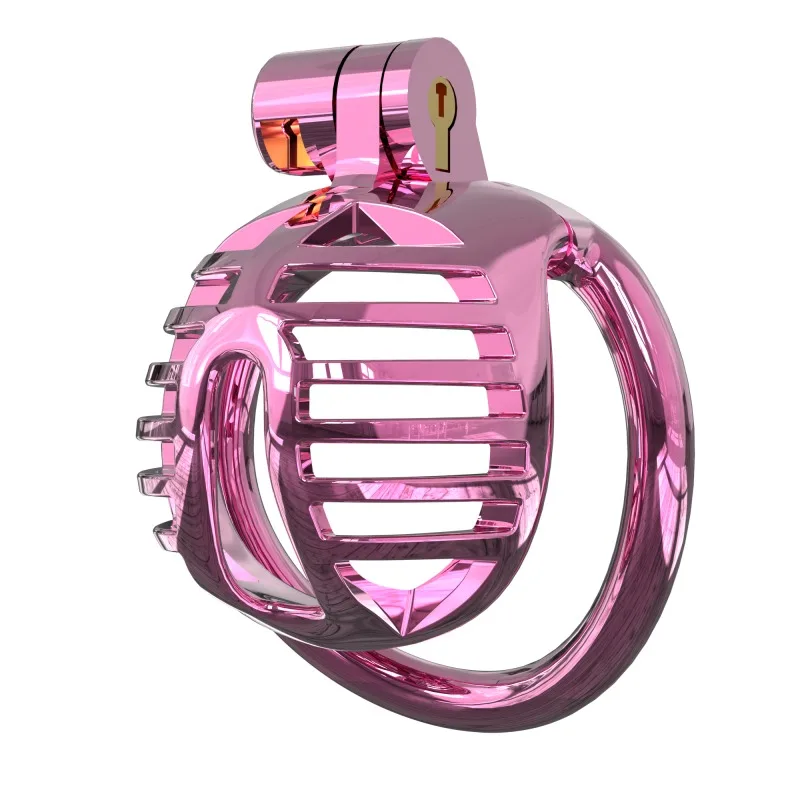 Male Dazzle Chastity Cage 4 Size Ring with Urethral Catheter Abstinence Bondage Penis Cages Cheat Proof BDSM Adult Play Sex Toys