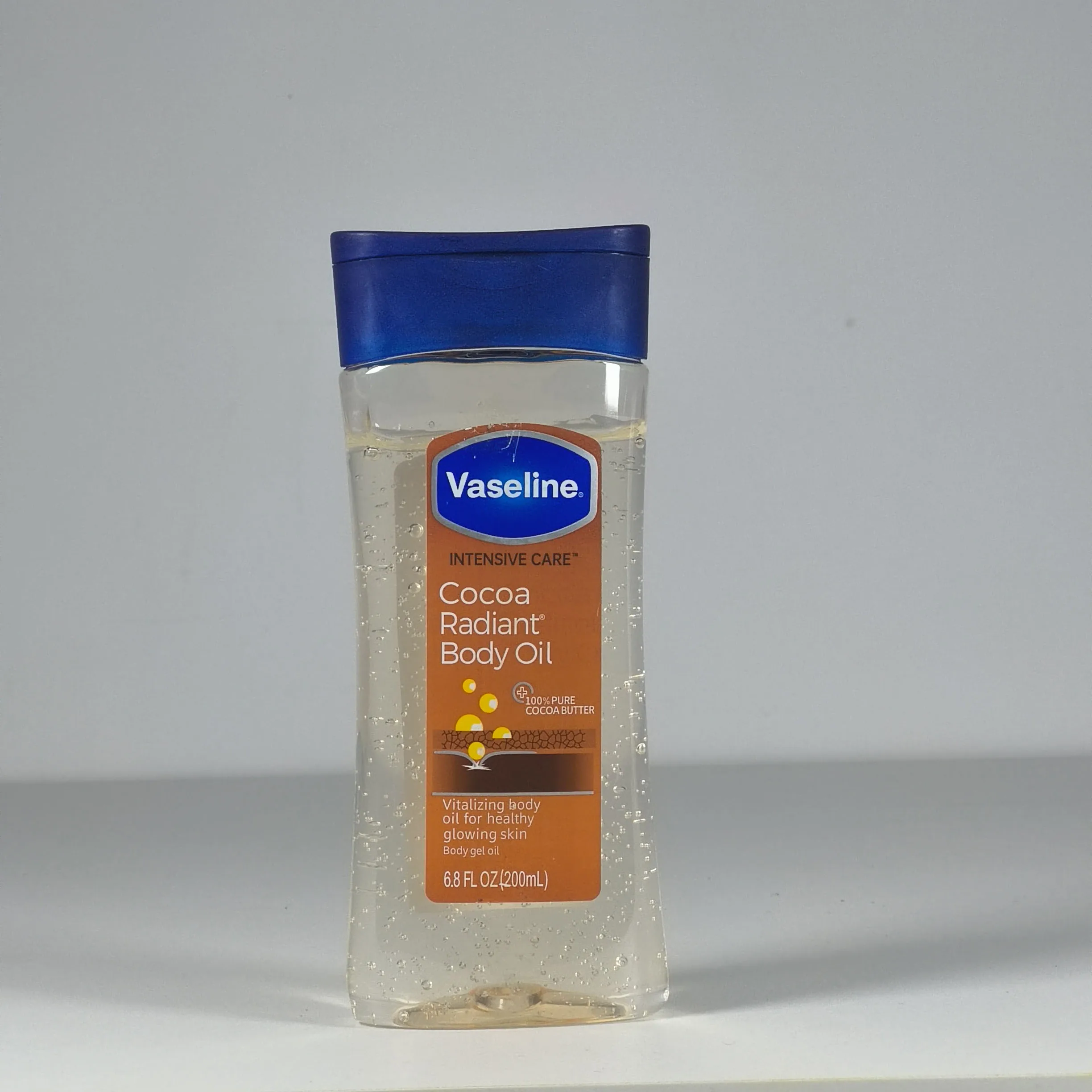 Vaseline Body Gel Oil with Coffee Extract 200ml – Hydrating Moisturizer for Dry Skin, Radiant & Soft