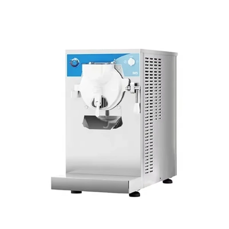 Nueva máquina comercial de helado duro, máquina para hacer helados, congelador con un gran sabor, dos velocidades