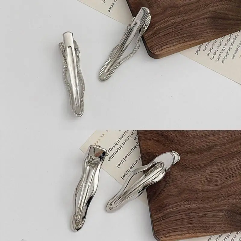K3NF Retro Metal Line Clip Elegant Line Hair Barrett