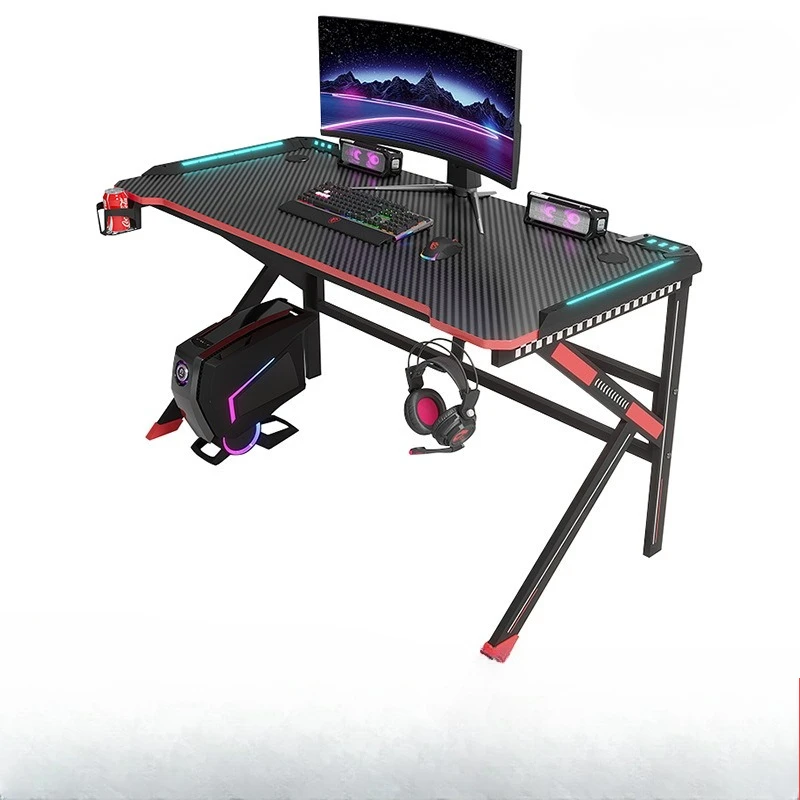 

Factory custom home computer desk simple video game competitive table Internet cafe home office e-sports