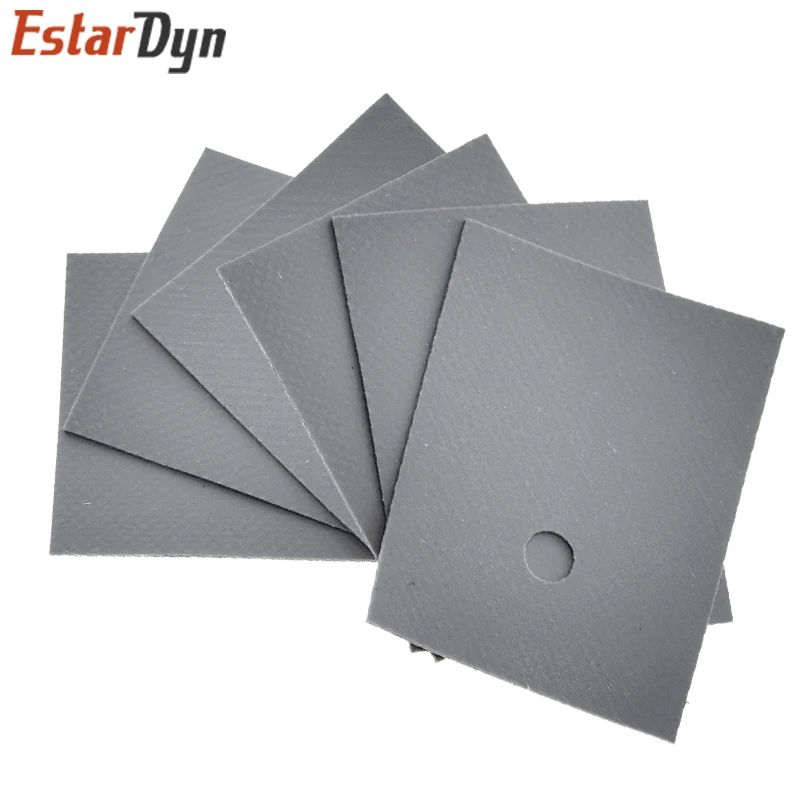 10pcs Large TO-3P TO-247 silicone sheet insulation pads silicone insulation film