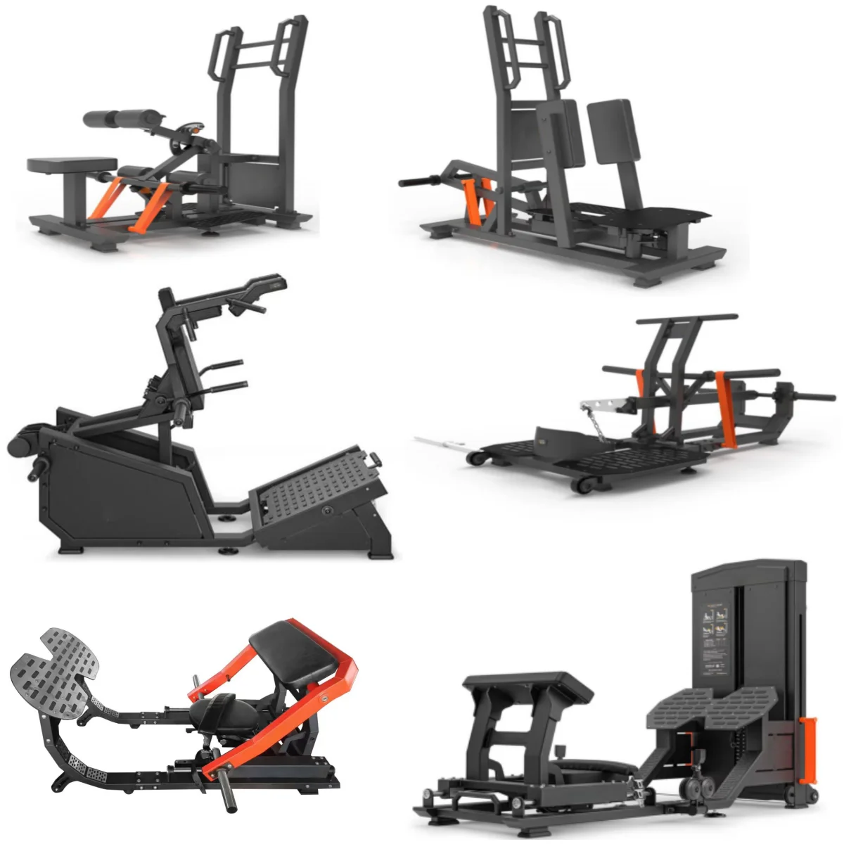 Factory Price Commercial Use Gym Equipment Glute Machine Plate Loaded Glute Drive Hip Trainer Standing Abductor Machine