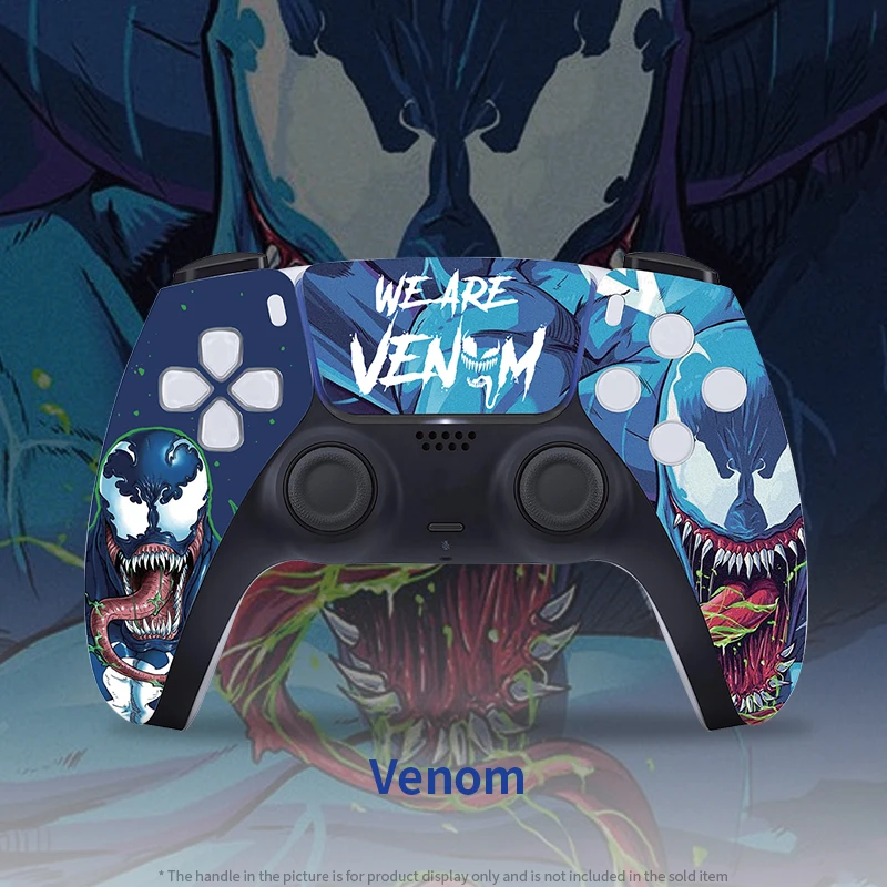 

Limited Venom for PS5 Controller Case Touchpad Gamepad Cover Replacement Front Back Panel Controller Box for BDM-010/020/030/040