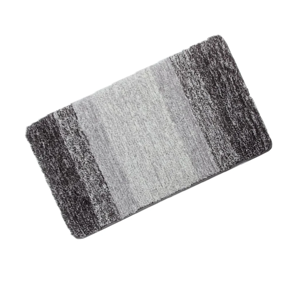 

80cm Washroom Carpet Anti-Slip Water Absorption Polyester Fiber Bathroom Mat Foot Rug Non-Skid Floor Mat for Kitchen Bedroom