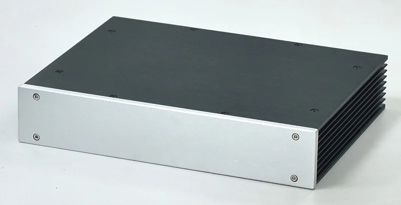 

Width 320mm Height 60mm All Aluminum Amplifier Chassis Tube Preamplifier DAC Shell Enclosure / Case / DIY Box (320*62*240mm)