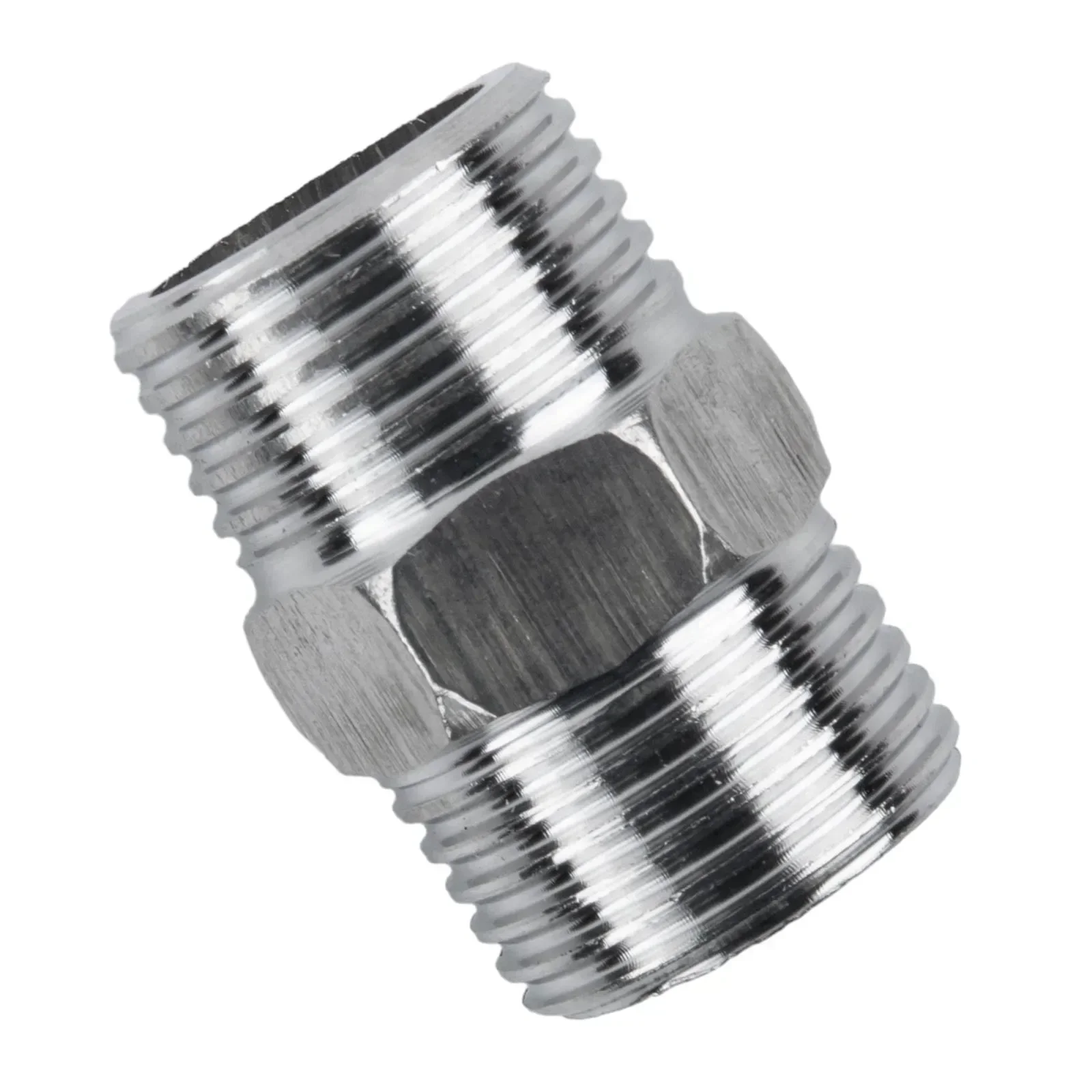 Extensor de manguera de ducha, conector de ducha para manguera Extra larga, extensor de ducha de acero inoxidable, adaptador Universal macho a macho de 1/2"