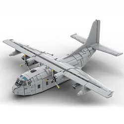 5112PCS MOC Building Blocks Technical 1:35 Scale Fairchild C-123K Model  Airliner DIY Assembled Bricks Toy Kid Christmas Gift