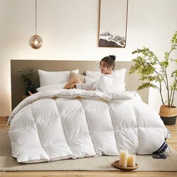 Thickened 95% White Goose Down Duvet Ideal Gift for Students Winter