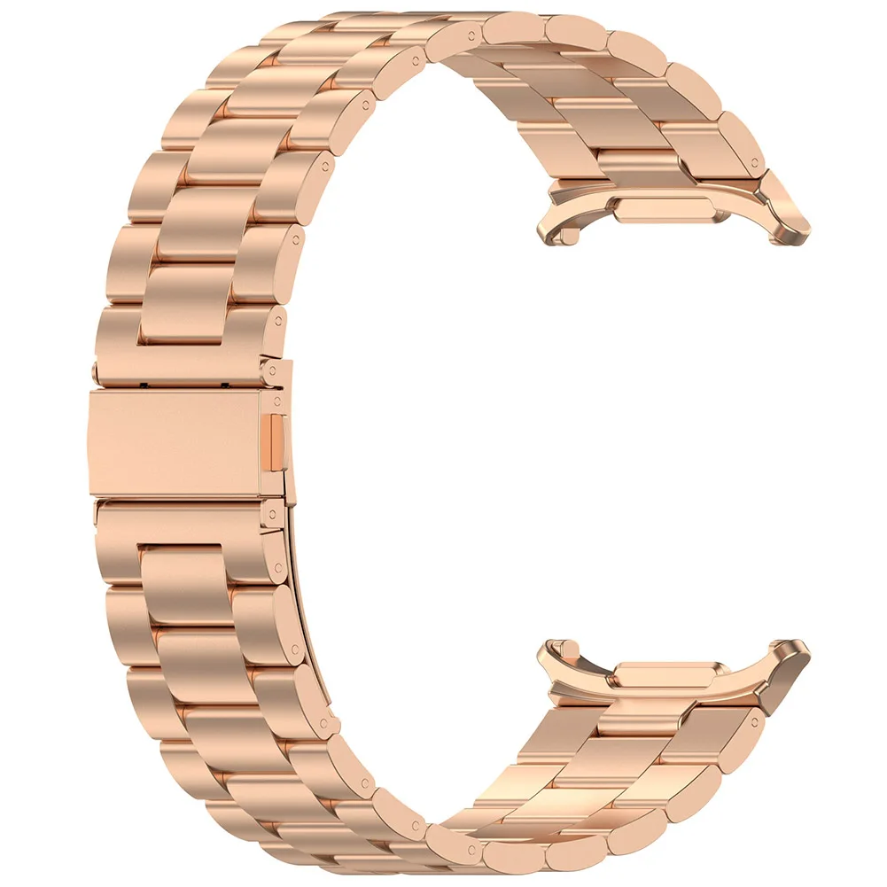 Correa de Metal de acero inoxidable, pulsera de repuesto para Samsung Galaxy Watch 7, Ultra 47mm