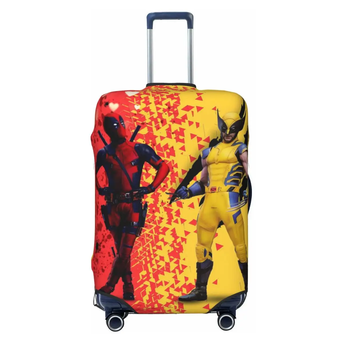 

Custom Wolverine Cool Superhero Luggage Cover Elastic Funny Anime Cartoon Travel Suitcase Protective Covers Fits 18-32 Inch