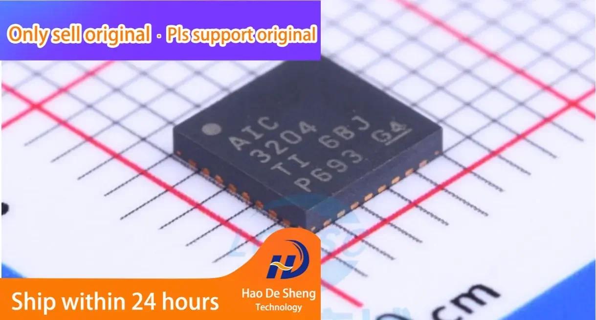 

10 шт./лот TLV320AIC3204IRHBR AIC3204 VQFN-32 интерфейсная микросхема новый оригинальный в наличии