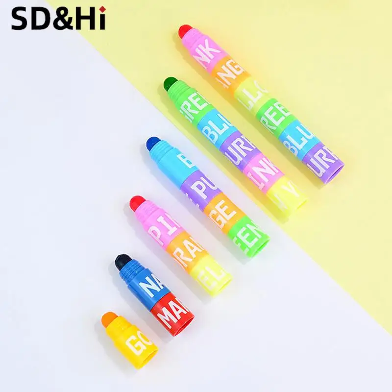 1pc Splice Mini Bible Highlighters Vintage Candy Colors Pastel Gel Highlighters Gel Highlighters Dry Highlighter Markers