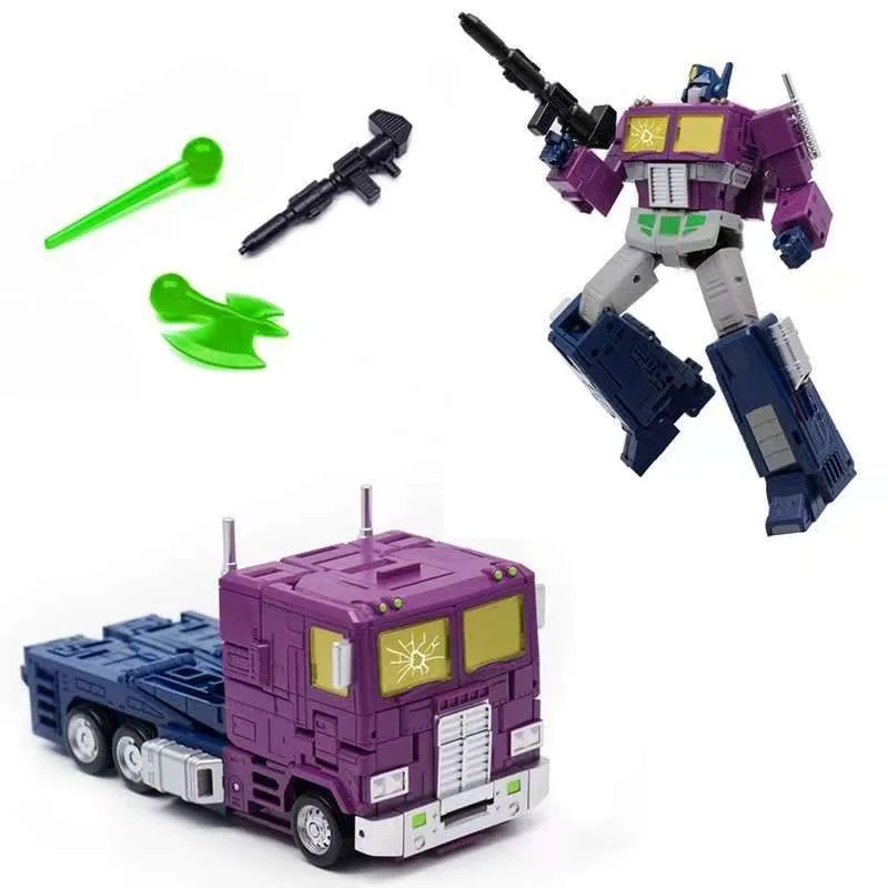 Nieuw product op voorraad Transformer AS-08 Optimus Prime Trendy speelgoed vakantiegeschenken anime karakters Handfilmrol verzamelobjecten