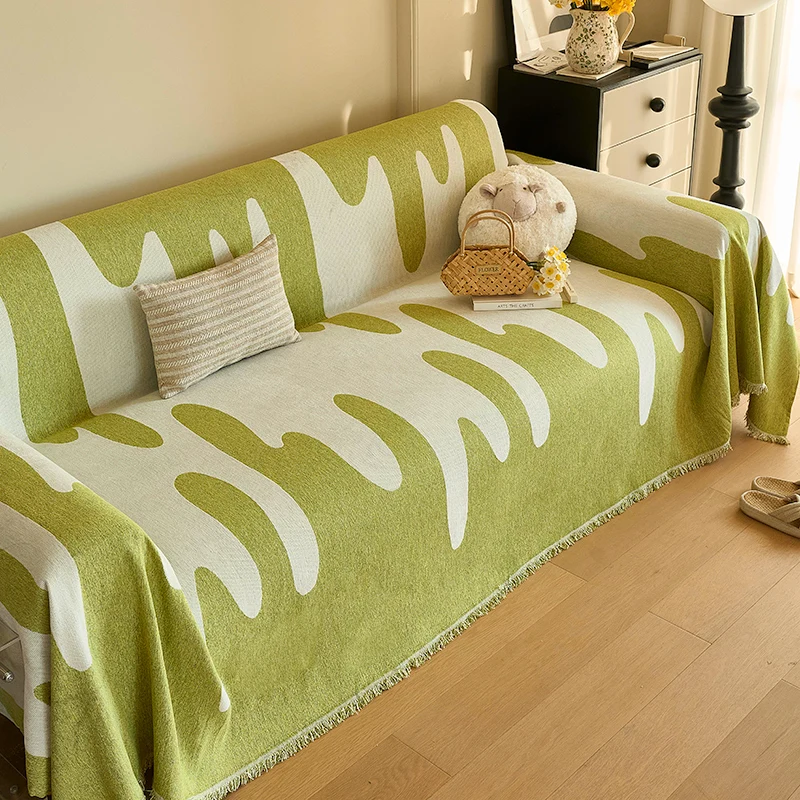 

Home Sofa Covers Living Room Sofas Cover Sofa Blanket 3 Seater Full Cover Qknitted Blanket For Sofa
