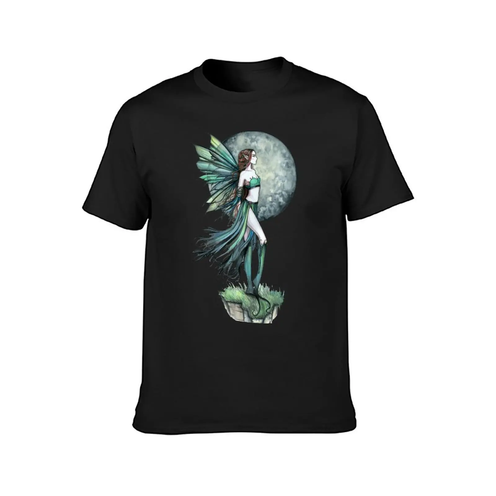 Fearless Fairy by Molly Harrison T-Shirt tops vintage fruit of the loom mens t shirts