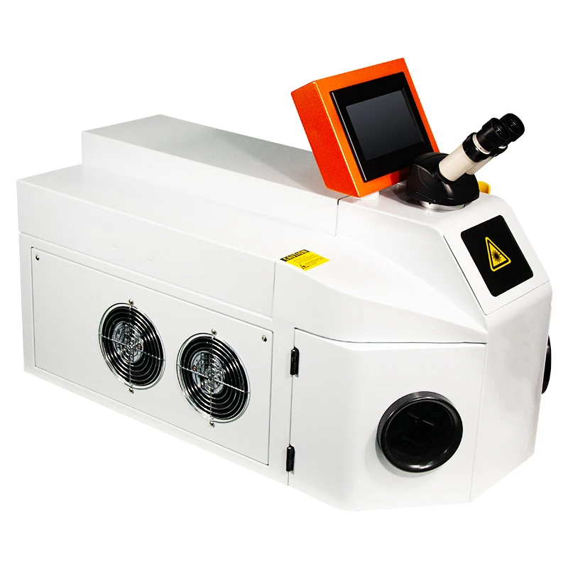 Desktop style 200W Jewelry Laser Welding Machine 18K Gold Silver jewelry repair welding all-in-one machine