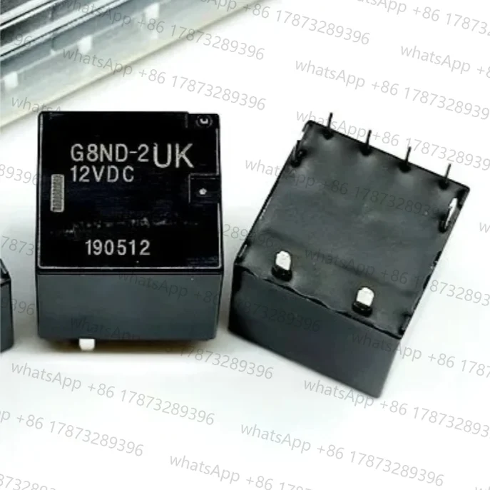 20 шт. Новые автомобильные реле G8ND-2UK G8ND-2 G8ND-S2 G8ND-2U черного цвета, 12VDC, 8-контактные, для автоматического ручного тормоза 20 шт. Новые автомобильные реле G8ND-2UK G8ND-2 G8ND-S2 G8ND-2U черного цвета, 12VDC, 8-контактные, для автоматического ручного тормоза