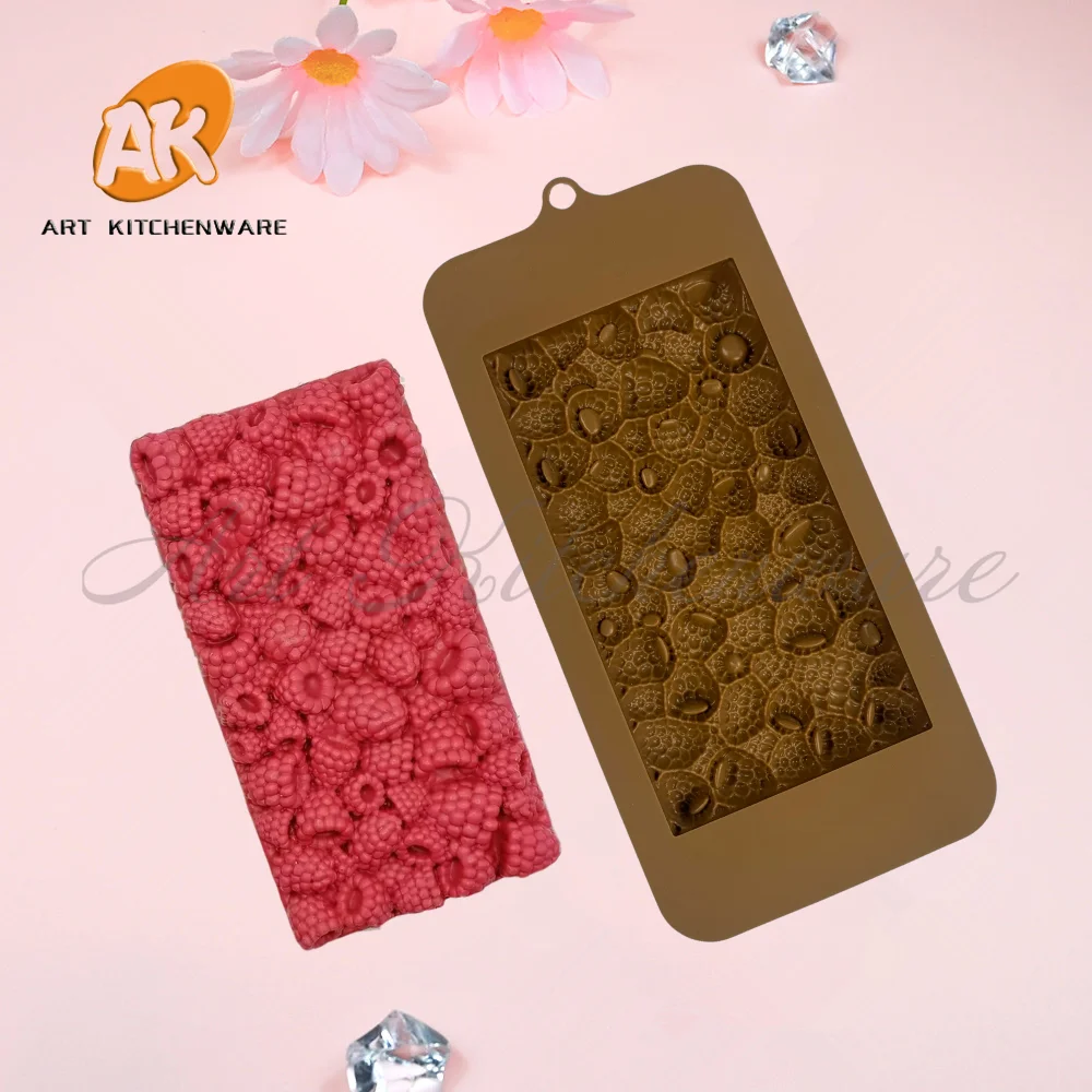 Raspberry/Strawberry Chocolate Mold for Baking Candy Fondant Silicone Mould DIY Resin Clay Model Cake Decorating Tools Bakeware