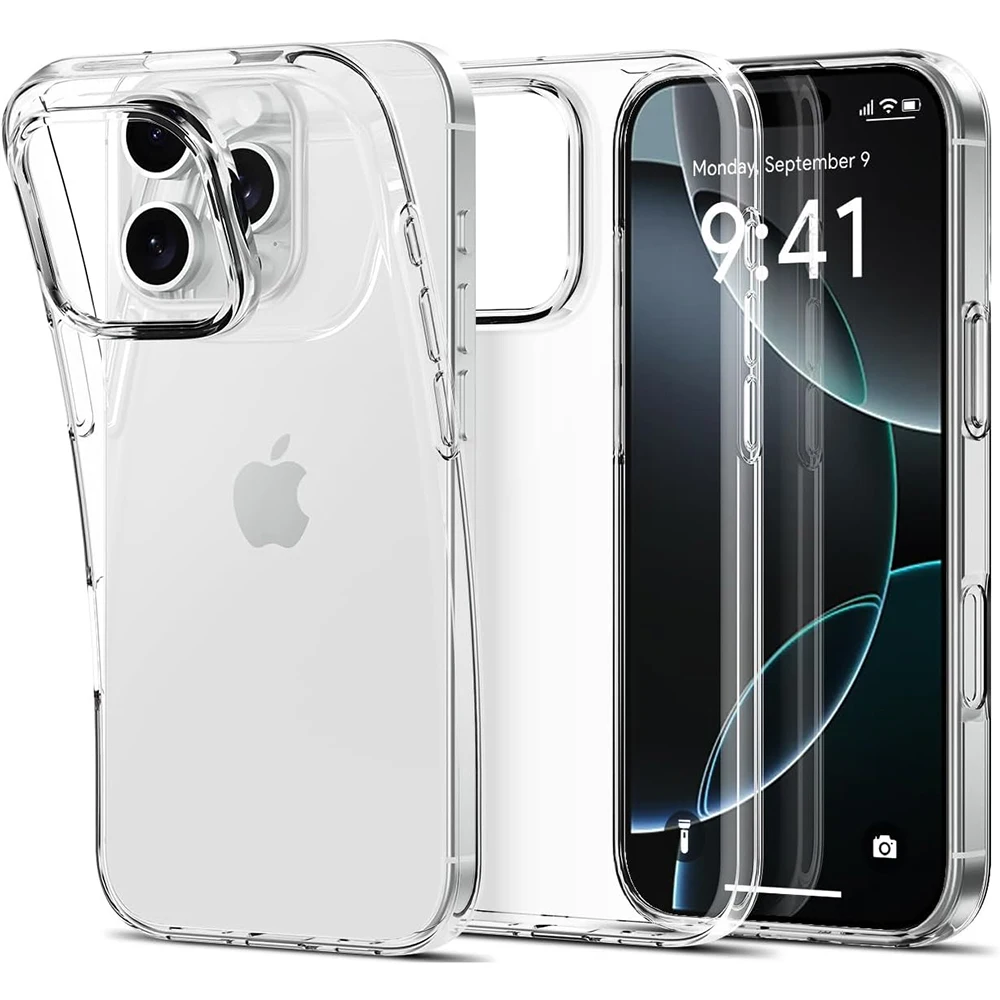 Ultra Thin Clear Silicone Case For iPhone 16 15 14 13 12 11 Pro Xs Max Mini XR X 7 8 6s Plus 6 SE 2020 2022 2 3 5 5S Back Cover