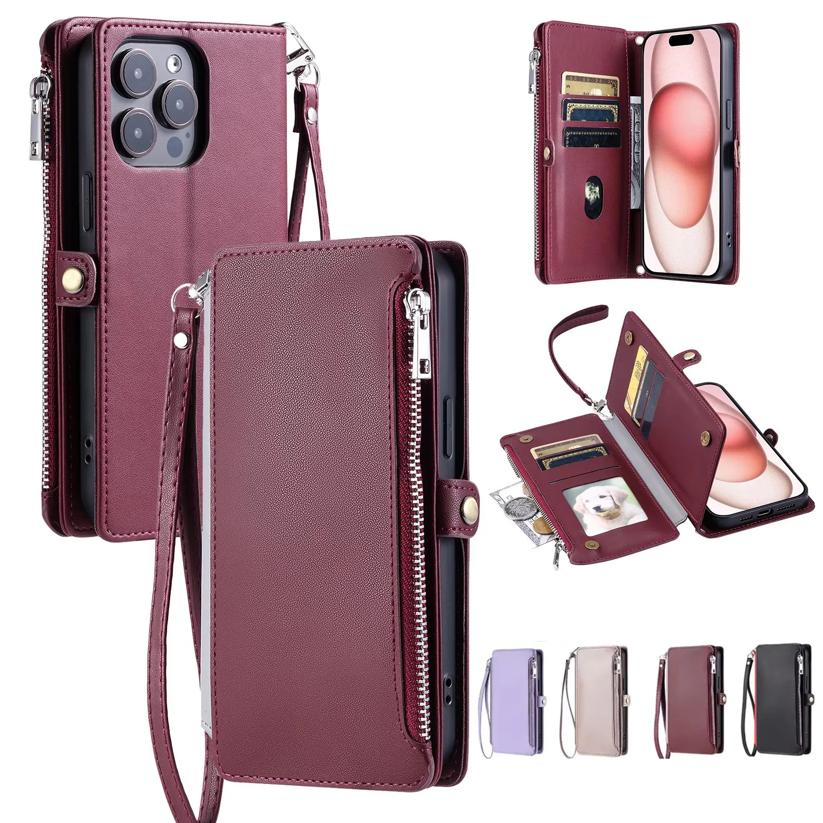 Crossbody Zipper Wa… - image