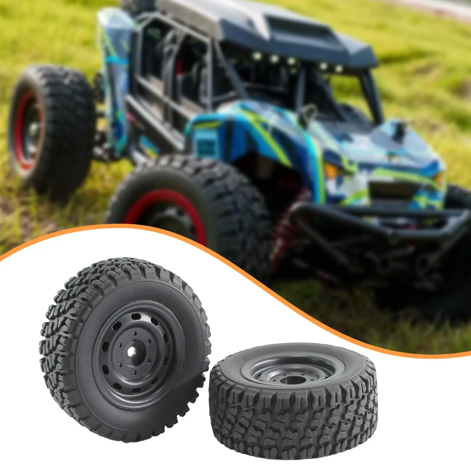 

2 шт. 1:16 RC автомобильные шины RC запасные части 6035 82 мм модификация высокая производительность запасные части резиновые колеса для 16103