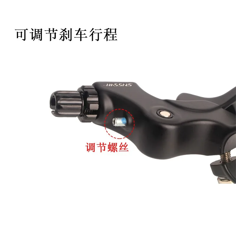 HASSNS Bicycle brake lever For Brompton Folding Bike 412 brake lever M handle modified aluminum bmx Folding bike brake lever view 5