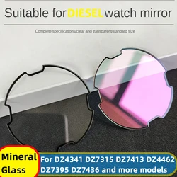 For Diesel Mineral glass lenses DZ7413 DZ7370 DZ7395 DZ7396 DZ4413 DZ7314 DZ7313 DZ7333 mirror surface replacement parts table