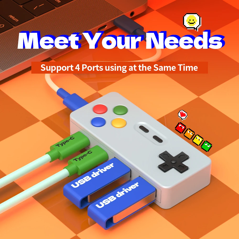 Cartoon Usb C Exten… - image