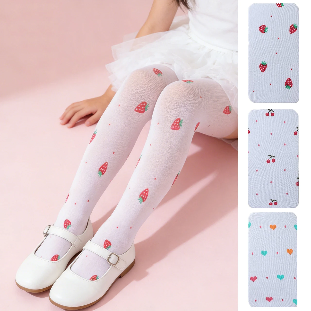 Love Mesh Tights for Girl Leggings Summer lightweight Long Stockings Anti-hook Kids Bottom Pantyhose Socks