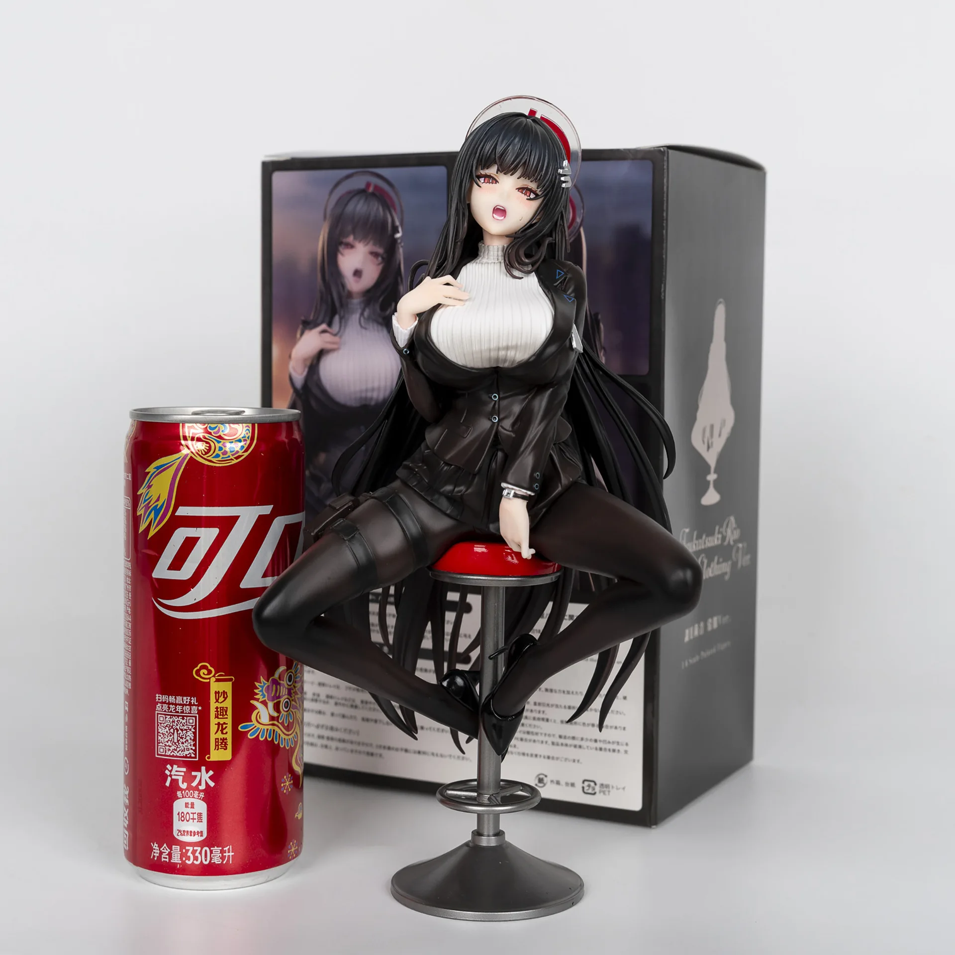 

25cm Anime Tsukatsuki Rio girl Figurine Game Character Cartoon Sculpture Action Collectible Model Toy Statue Figures